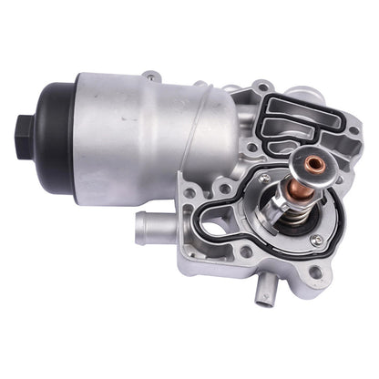 Oil Filter Housing Oil Cooler For Audi A4 A5 A6 A8 Q5 Q7 Quattro VW Touareg 3.0