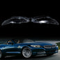 Pair Front Headlight Lens Headlamp Cover Replacement For BMW Z4 E89 2009-2016
