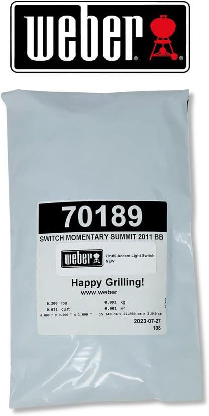 Solid Spare Weber Accent Light Switch for Summit Series Grills 70189