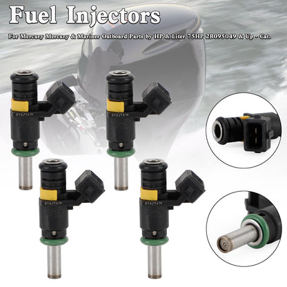 4PCS Fuel Injector For Mercury Outboard Motor 150HP 4-Stroke