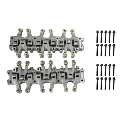 2PC Engine Rocker Arm and Shaft Assembly for Chrysler Dodge 3.5L 4.0L 4892293AC