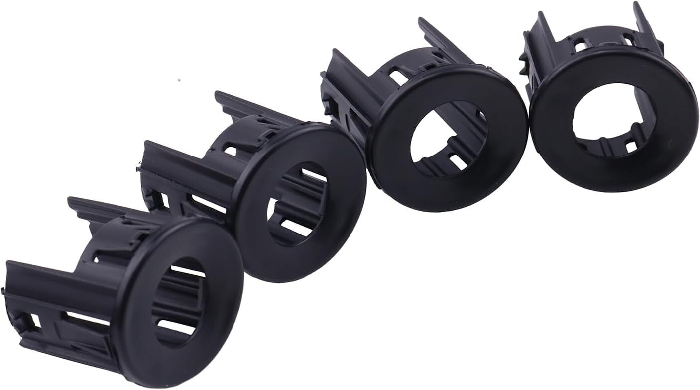 4Pcs 5VS88ZZZAA For 16-18 RAM 2500 3500 Front Bumper Park Assist Sensor Bezel