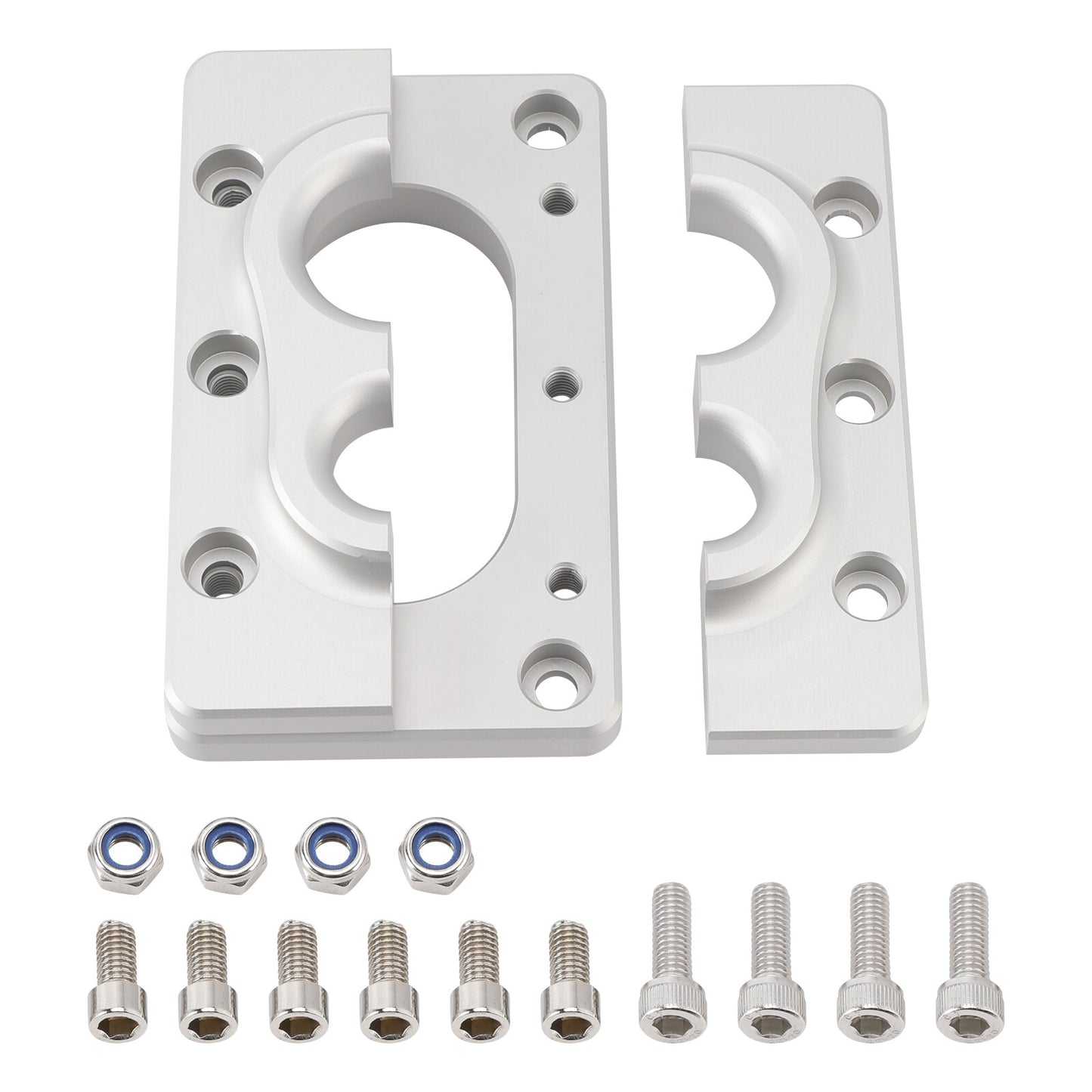 Aluminum Fire Wall Pass Through Raw Bracket For Holley Terminator x Max