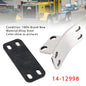 Cab Lower Exhaust Stack Bracket Stainless 14-12998 For Peterbilt 359/379
