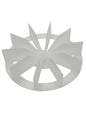 Solid Spare Vent Fan Blower Wheel 4-5/8" X 1-1/8" Replacement For Broan 99111002 S99111002