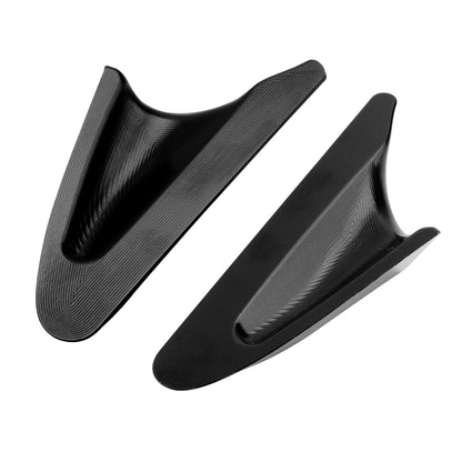 ALU REAR VIEW MIRROR HOLE CAPS BLACK FOR DUCATI 1199 899 PANIGALE 2012 > 2015