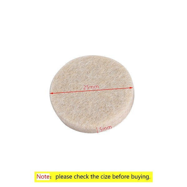32PCS Furniture Felt Pads Round Floor Protector Chair/Table Leg Sticky Back