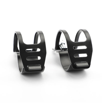 41mm-51mm Motorcycle Fork Clamp Headlight Turn Signal Light-Mount Holder Bracket
