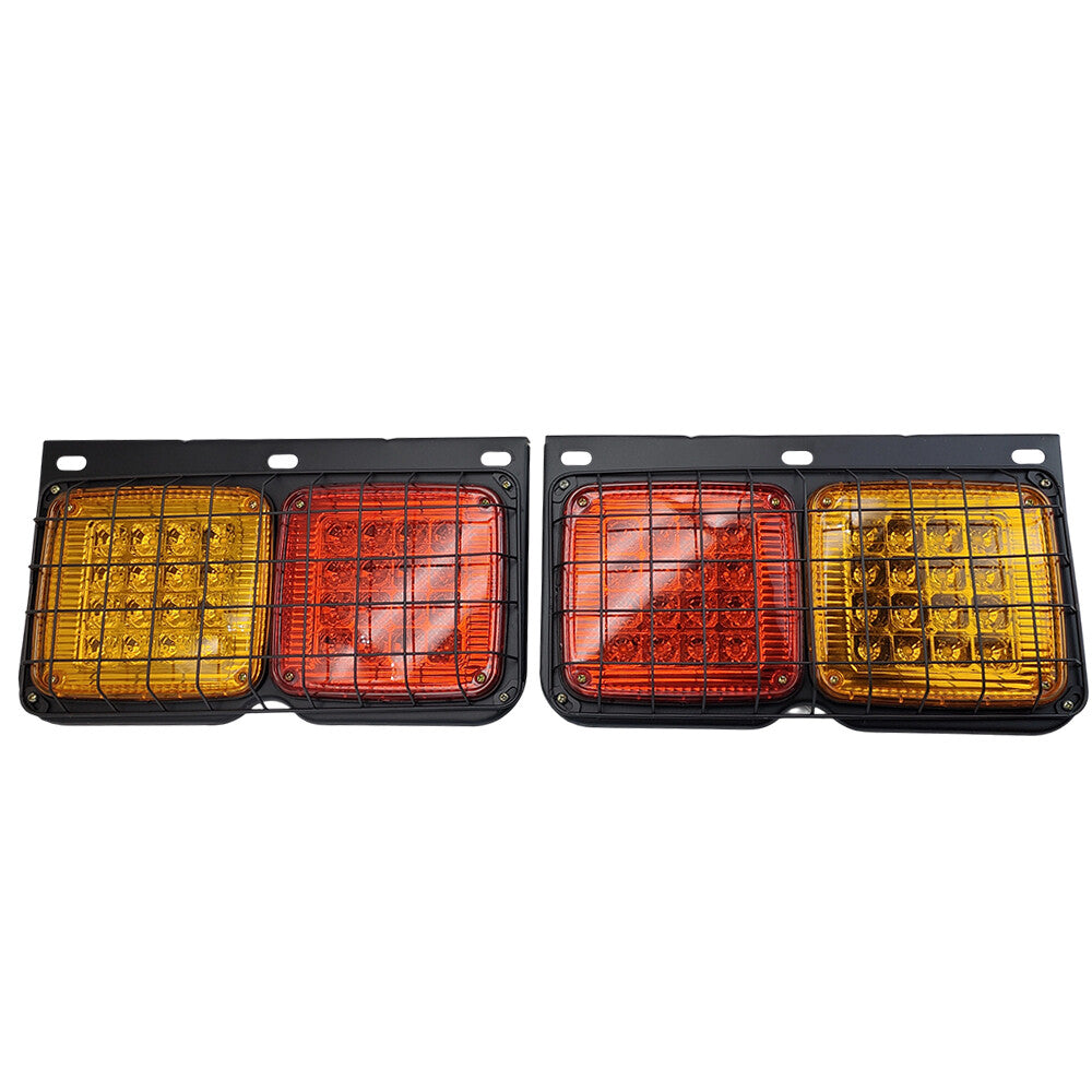 2Pcs Tail Light For Nissan UD Truck Tail Lamp 1995-2013 LH +RH Waterproof 24V US
