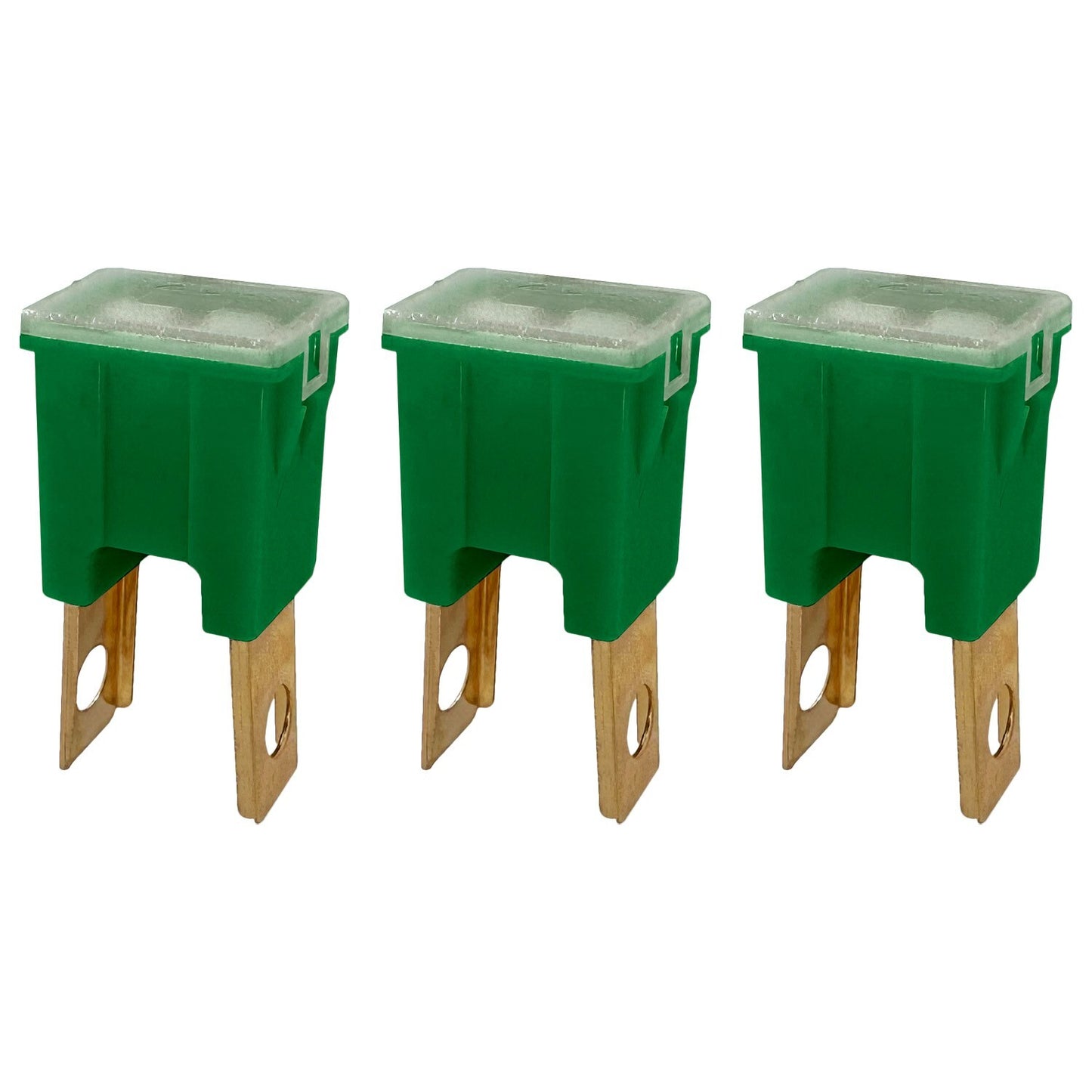 40A Straight Male Fuse Cartridge FLM PAL Auto Link for Car Truck RV SUV - 3 pk