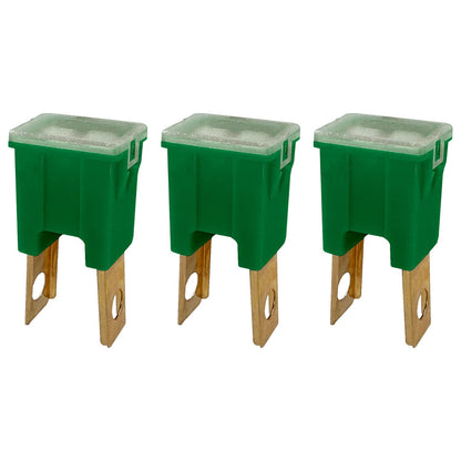40A Straight Male Fuse Cartridge FLM PAL Auto Link for Car Truck RV SUV - 3 pk