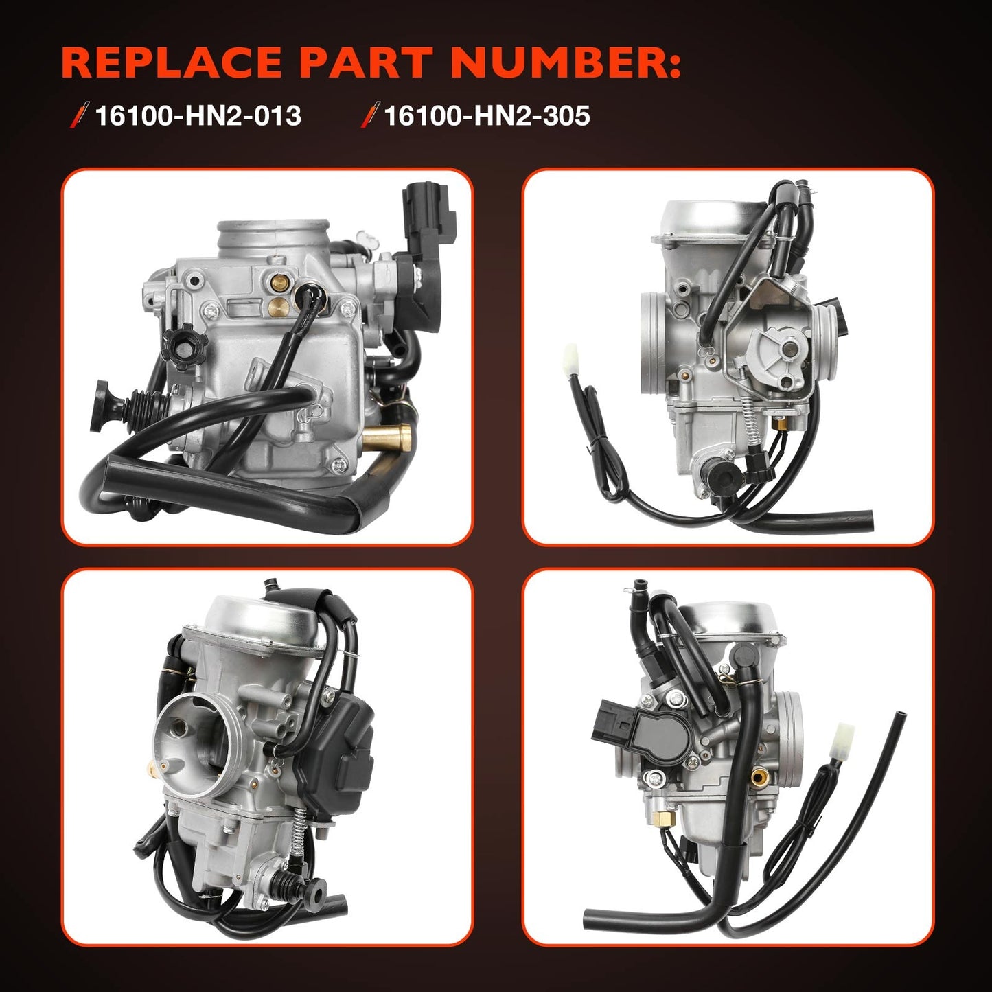 16100-HN2-305 Carburetor Kit Fit 01-11 Honda Fourtrax Foreman Rubicon 500 TRX500