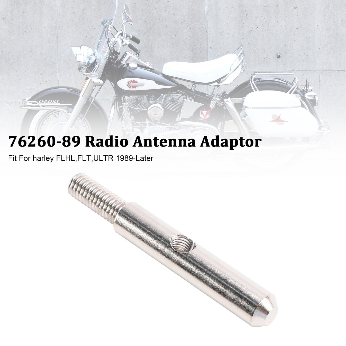 FLT ULTR 1989+ 76260-89 Radio Antenna Adaptor 7626089 Fit For Touring FLHL