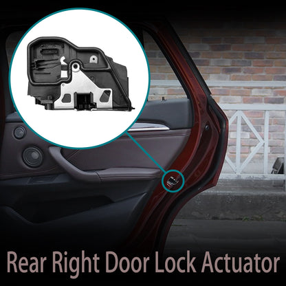 Door Lock Actuator Rear Right for BMW E60 E61 E70 E83 320i 323i 325xi 328i 330i