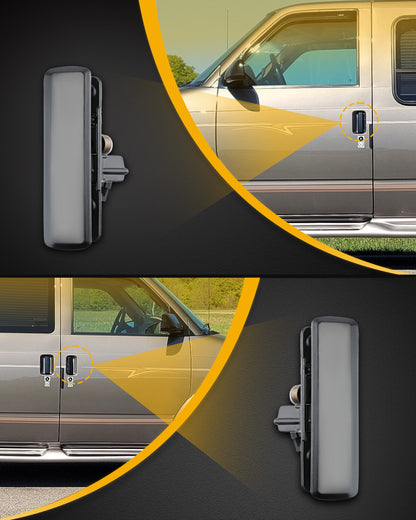 Metal Exterior Door Handle Driver & Passenger Side Set For 85-05 Chevy Astro GMC
