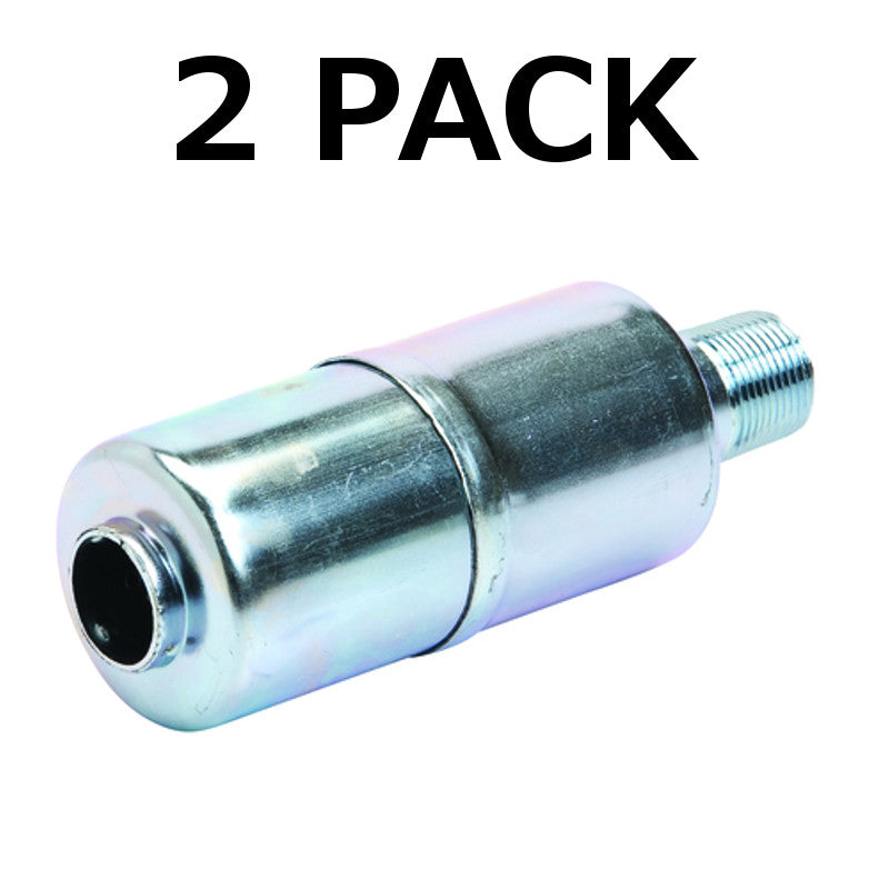 Solid Spare 3/4" Threaded Muffler Replaces #157-051 Briggs & Stratton 294599 Fits 5-8HP 2 PK