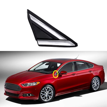 Left & Right Mirror Corner Window Fender Molding Trim For Ford Fusion 2013-2018