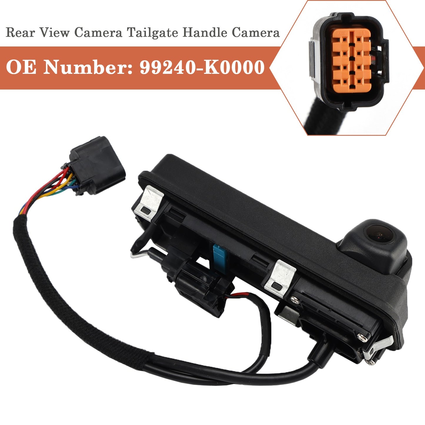 Rear View Camera Tailgate Handle Camera 99240-K0000 For Kia Soul 2020-2022