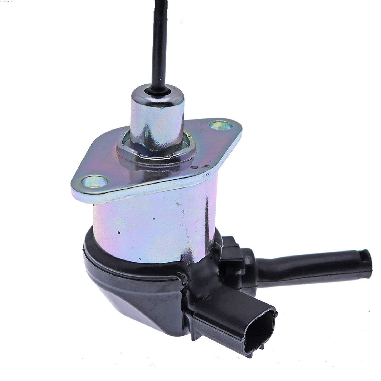 Solid Spare Fuel Stop solenoid 1A021-60015 12V for Kubota D1503 D1703 D1803 Excavator Mower