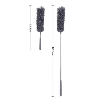 Adjustable Soft Microfiber Feather Duster Dusting Brush Household Cleaning Tool