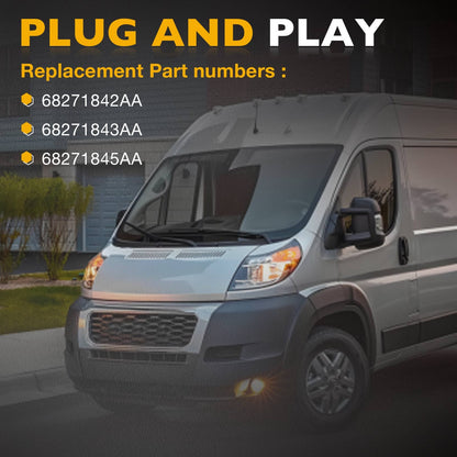 Upper & Middle & lower Right Sliding Door Roller Kit For 2014-2025 Ram ProMaster