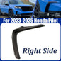 Front Bumper Molding Trim For 2023-2025 Honda Pilot Black Right Passenger Side