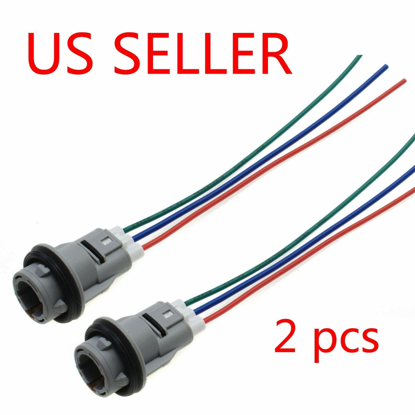 Turn Signal Blinker Light Bulb Socket & Connector Harness Set For Honda Acura