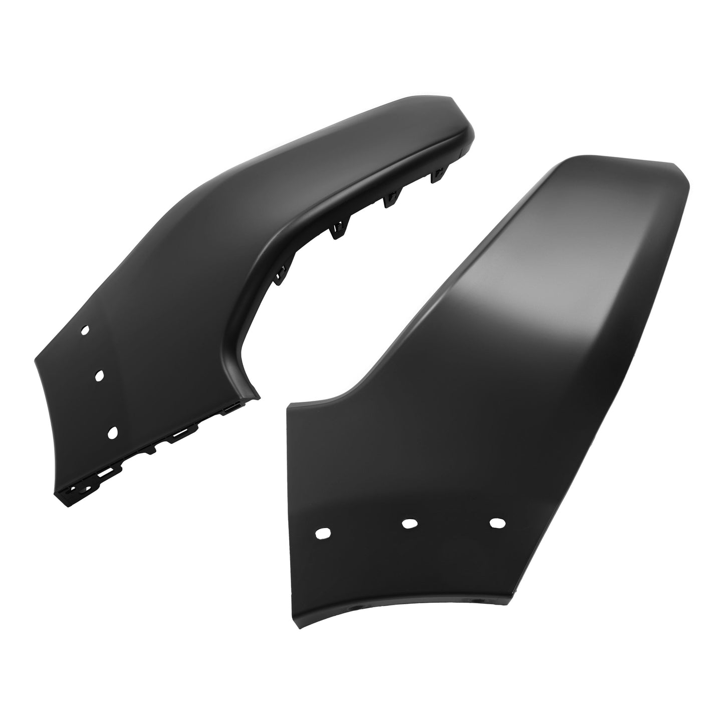 Solid Spare Front Bumper End Filler Panel Cover Left & Right For 2019-2024 Dodge Ram 1500