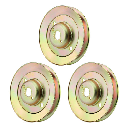 Solid Spare Deck Spindle Pulley for John Deere Z425 Z435 Z445 EZtrak Zero Turn Mower M163464