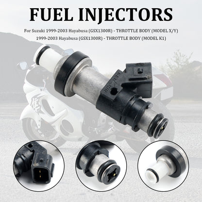 06164-P8E-A00 15710-24F00 Fuel Injectors For Suzuki GSX-R750 GSX-R600 GSX1300R