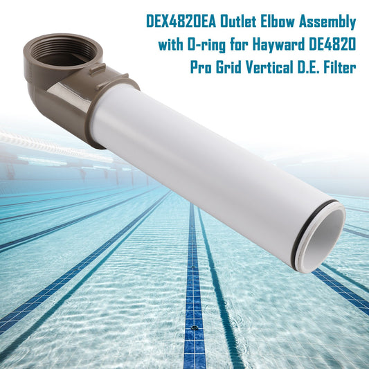 DEX4820EA Outlet Elbow Assembly  for Hayward DE4820 Pro Grid Vertical  Filter