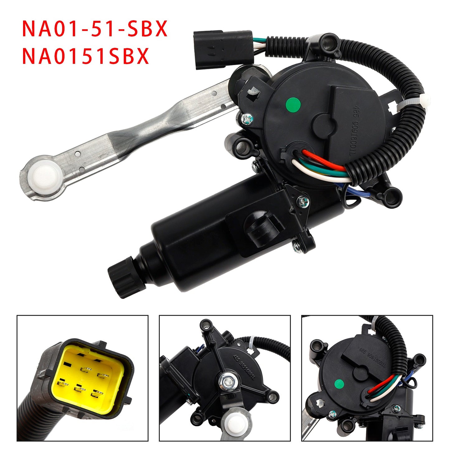Left Side Headlight Motor NA01-51-SBX NA0151SBX For Mazda Miata MX5 1990-1997