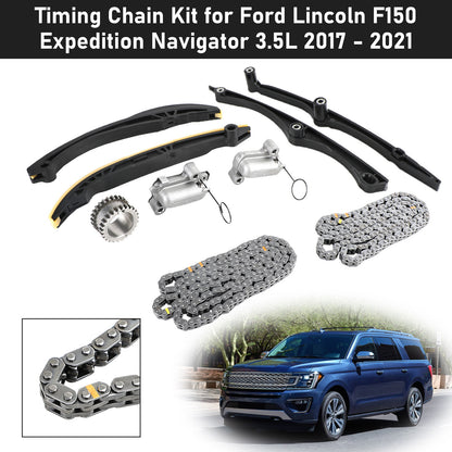 Timing Chain Kit for Ford Lincoln F150 F-150 Expedition Navigator 3.5L 2017-2021