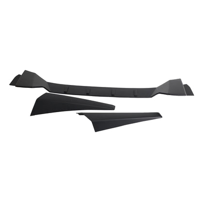R style Rear Roof Cover Spoiler Wing Diffuser For 16-21 HONDA CIVIC 10th Sedan