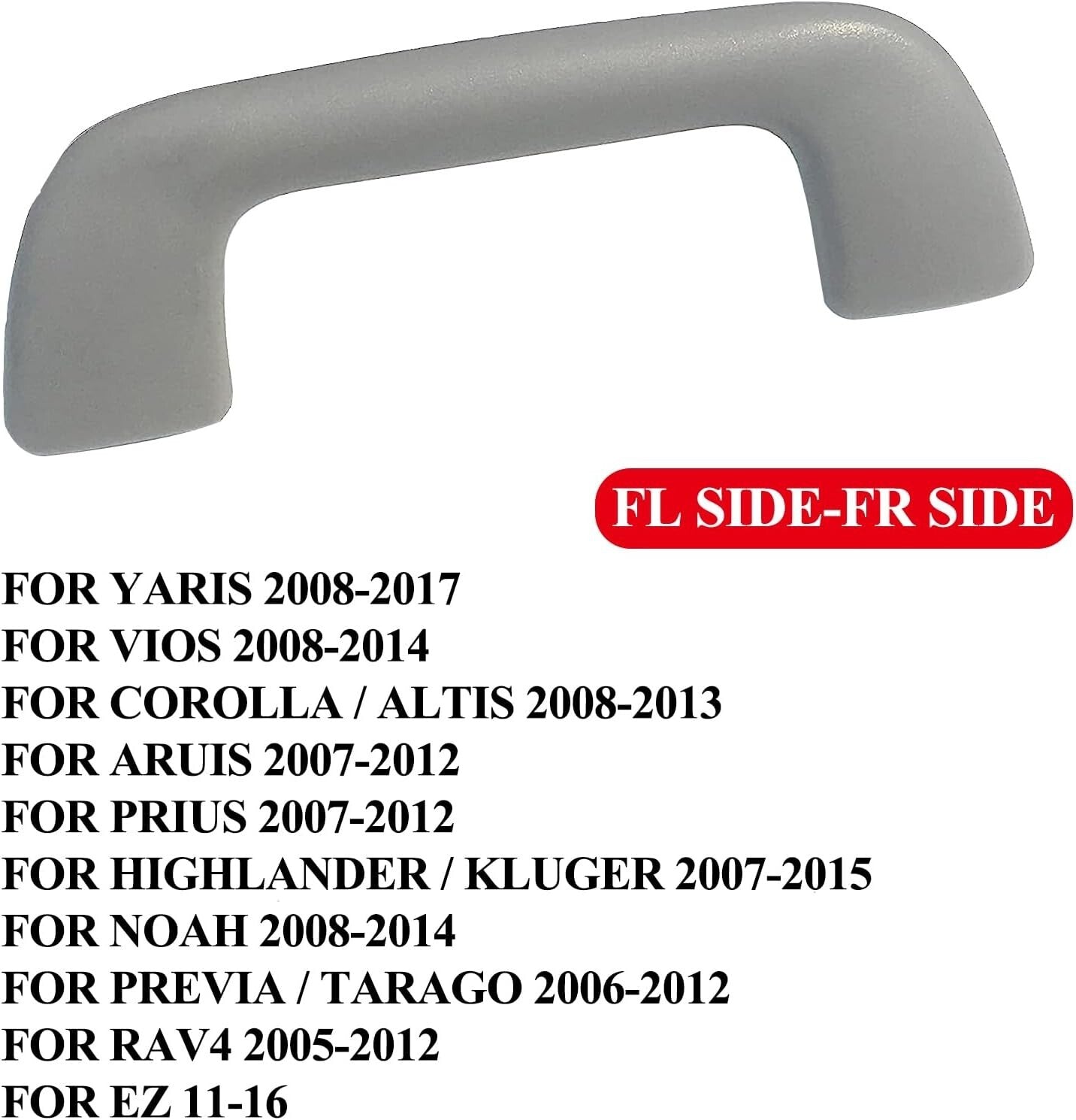 Front LH or RH Inner Roof Ceiling Handle Pull Grab For Toyota Corolla Yaris Rav4