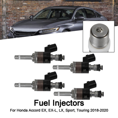✔4PCS Fuel Injectors 16010-5PA-305 Fit Honda Accord 2018-2020 CR-V 17-20 1.5L