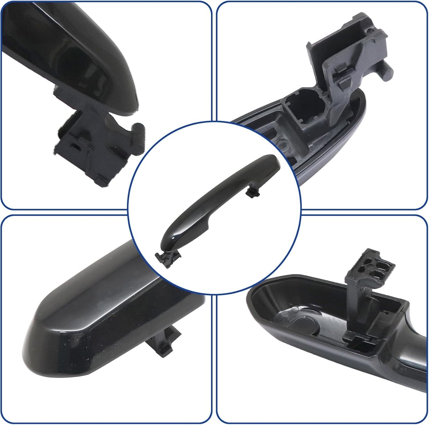 Rear Left or Right Side Outside Exterior Door Handle For 2017-2023 Toyota RAV4