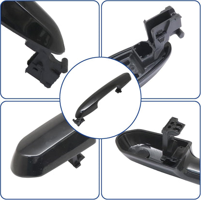 Rear Left or Right Side Outside Exterior Door Handle For 2017-2023 Toyota RAV4