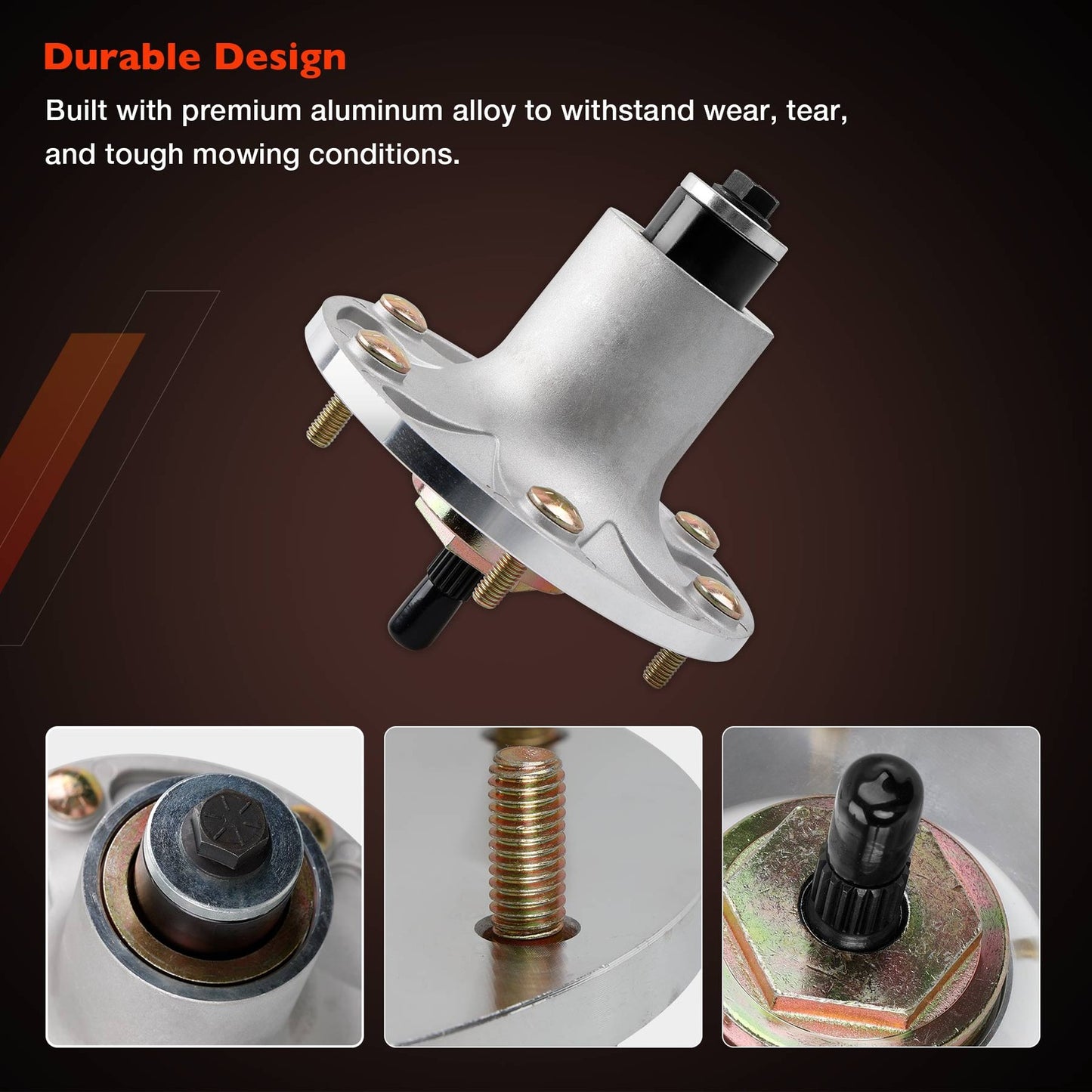 109-6917 Deck Spindle For Lazer Z AS DS XS X-Series 48 52 60 66 72 Inch Mower