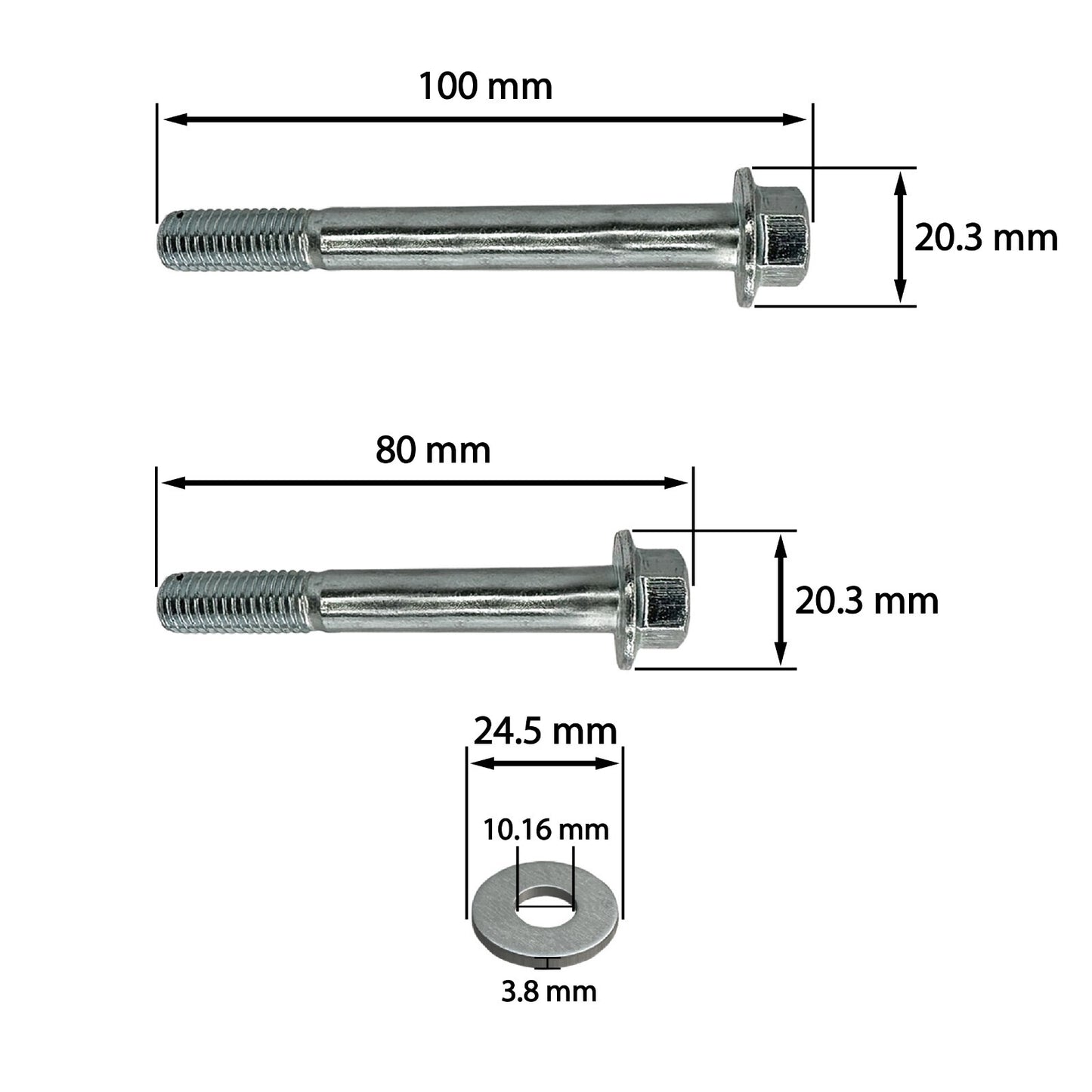 Engine Stand Bolt Kit for Chevrolet Engines - LS LS1 LSX LT Series V8