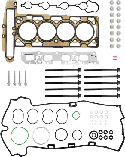 2.4L Head Gasket Bolts Set For Chevy Equinox Captiva Malibu GMC Terrain Buick