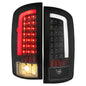 Solid Spare For 2002 2003-2006 Dodge Ram 1500 2500 3500 LED Tail Lights Brake Lamps Clear