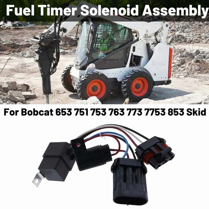 6669415 Fuel Timer Solenoid Compatible With Bobcat 553 643 753 763 773 S70 E10
