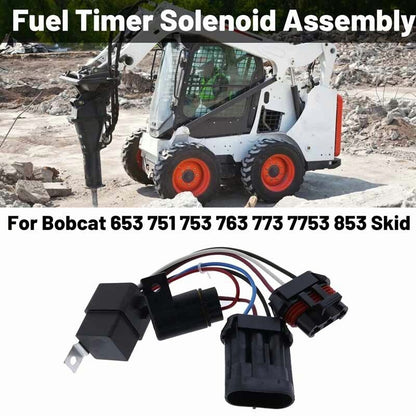 6669415 Fuel Timer Solenoid Compatible With Bobcat 553 643 753 763 773 S70 E10