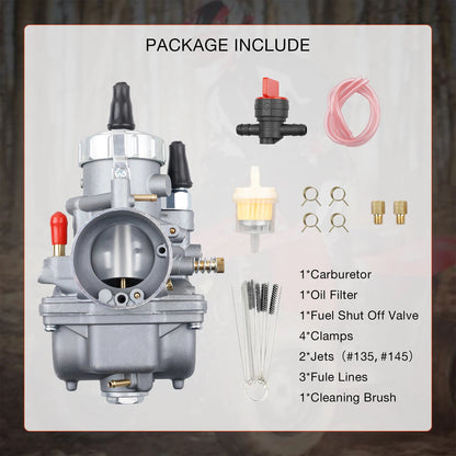 3130710 2-Stroke Carburetor Fit 94-99 Polaris Sport Trail Blazer Scrambler 400L
