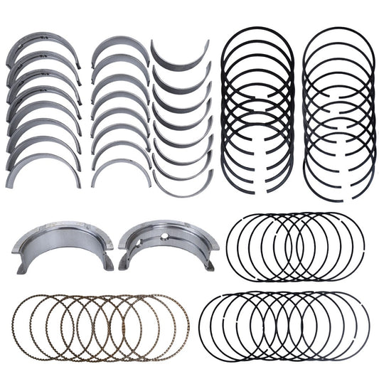 For 99-16 Chevy GM Gen III IV LS1 4.8L 5.3L Rod & Main Bearing Piston Rings