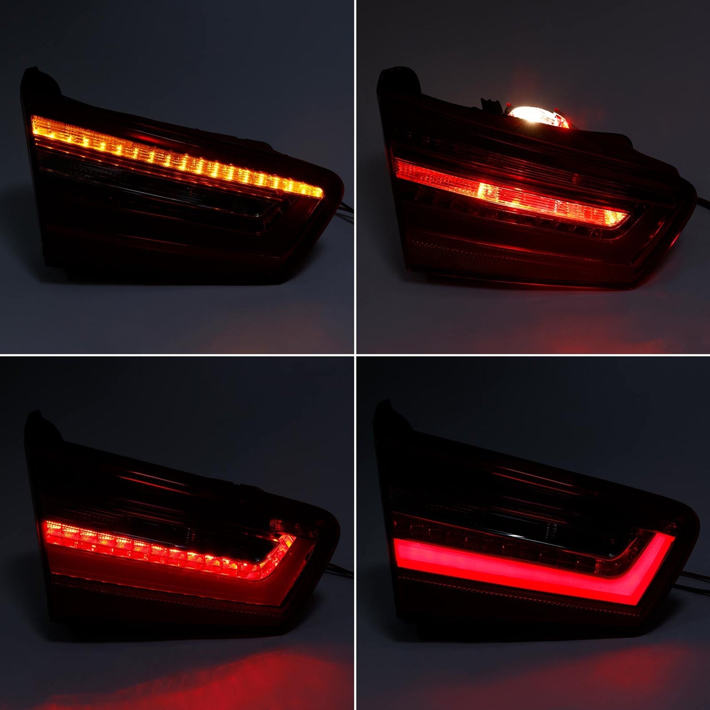 Left Inner Trunk LED Tail Light Lamp For AUDI A6 C7 2012-2015