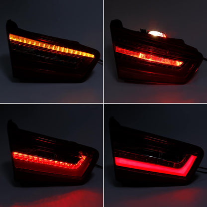 Left Inner Trunk LED Tail Light Lamp For AUDI A6 C7 2012-2015