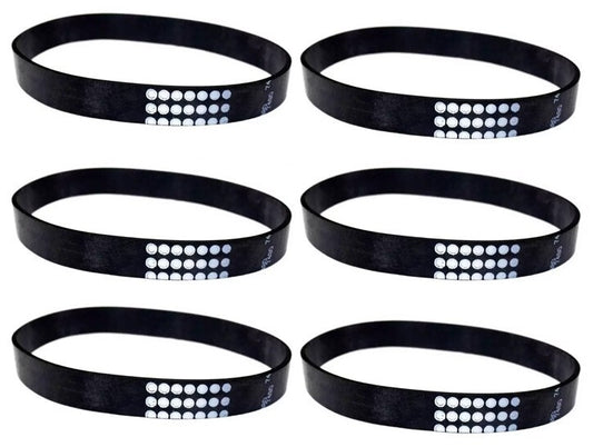 Solid Spare Belts for Eureka AS-2000 Series Upright Vacuum Long Life Belts 6-Pack