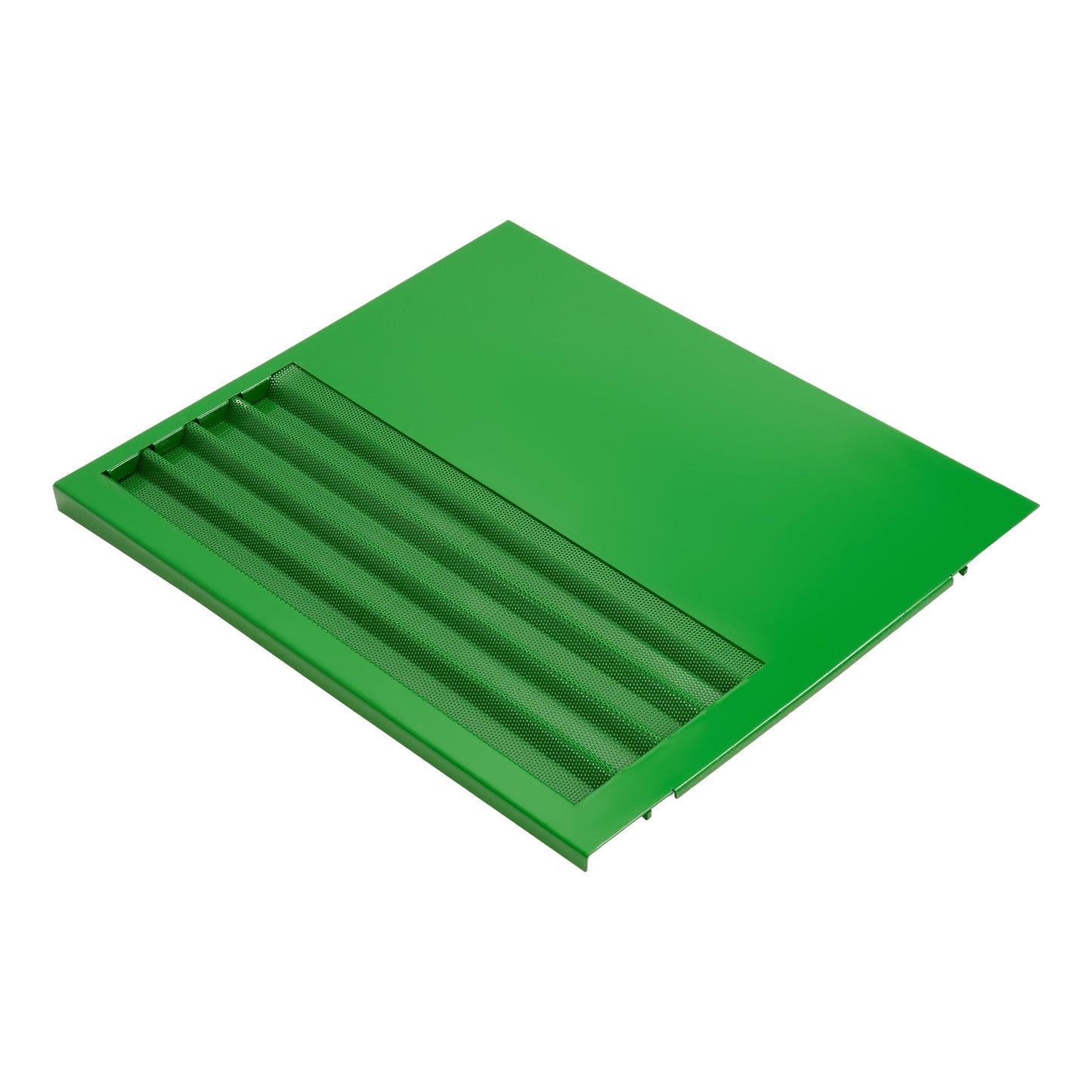 Solid Spare Left Front Side Panel w/Screen Metal INSERT For John Deere 6110 6200 6405 6500